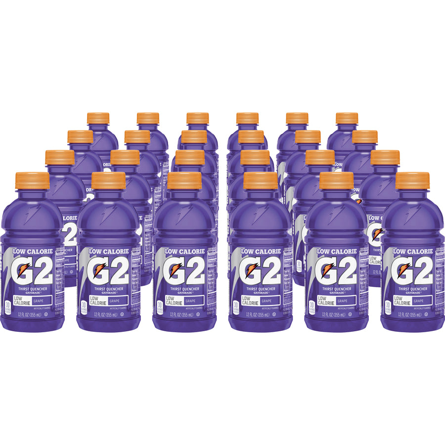 Image of Quaker® Sports Drink, G2, Low-calorie, Grape, 12oz, 24/CT, Purple