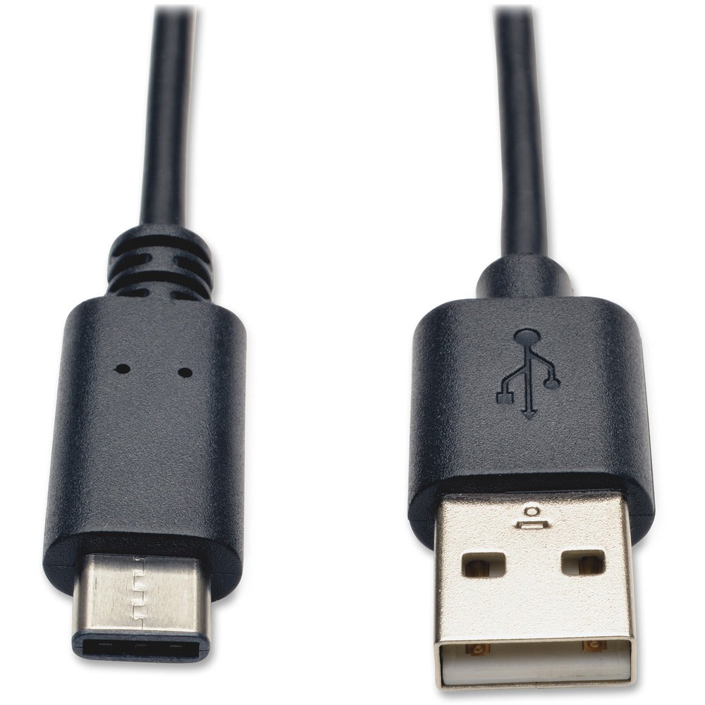 Image of Tripp Lite by Eaton USB 2.0 Hi-Speed Cable, USB 2. A To C, 3', Black