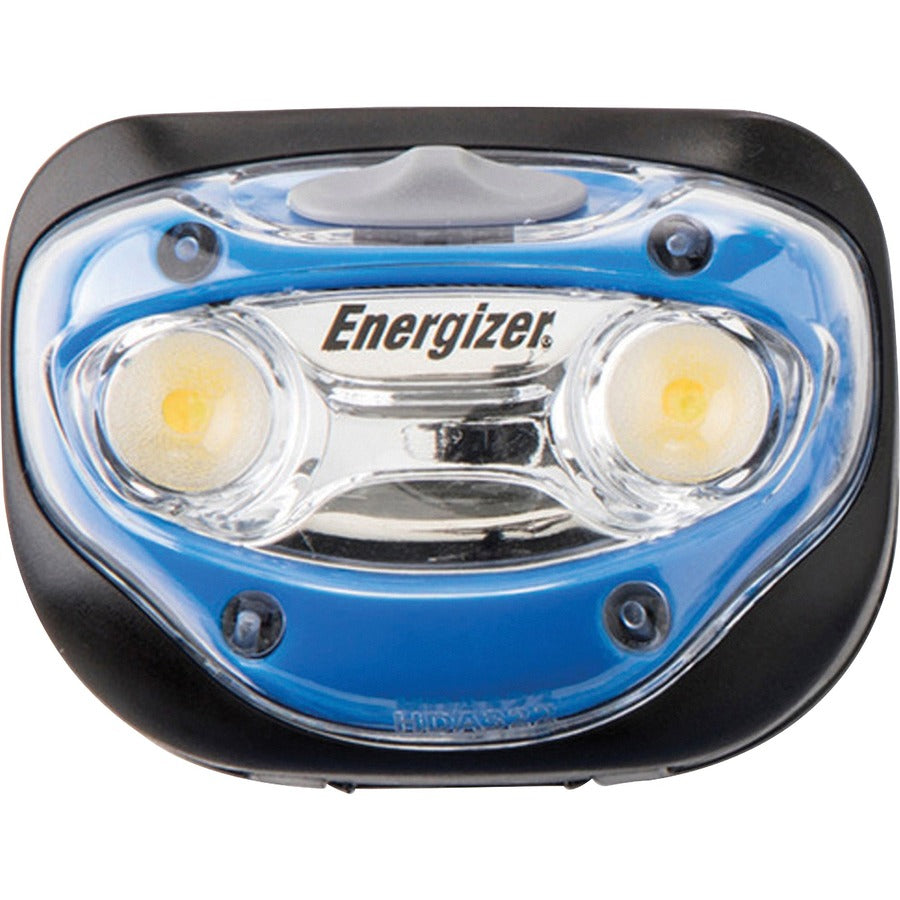 Image of Energizer HDA32E Vision LED Headlamp, LED, 100 lm Lumen, 3 x AAA, Battery, Impact Resistant, Water Resistant, Blue, 1 Pack