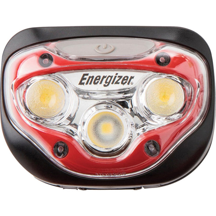 Image of Energizer HDB32E Vision HD LED Headlamp, 300 Lumens, LED, 300 lm Lumen, 3 x AAA, Red, 1 Pack