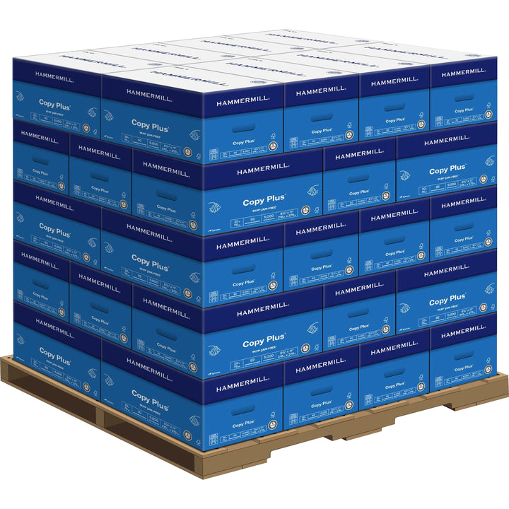 Image of Hammermill® Copy Paper,20lb,75GSM,8-1/2"X11",10RM/CT,40CT/PL,WE