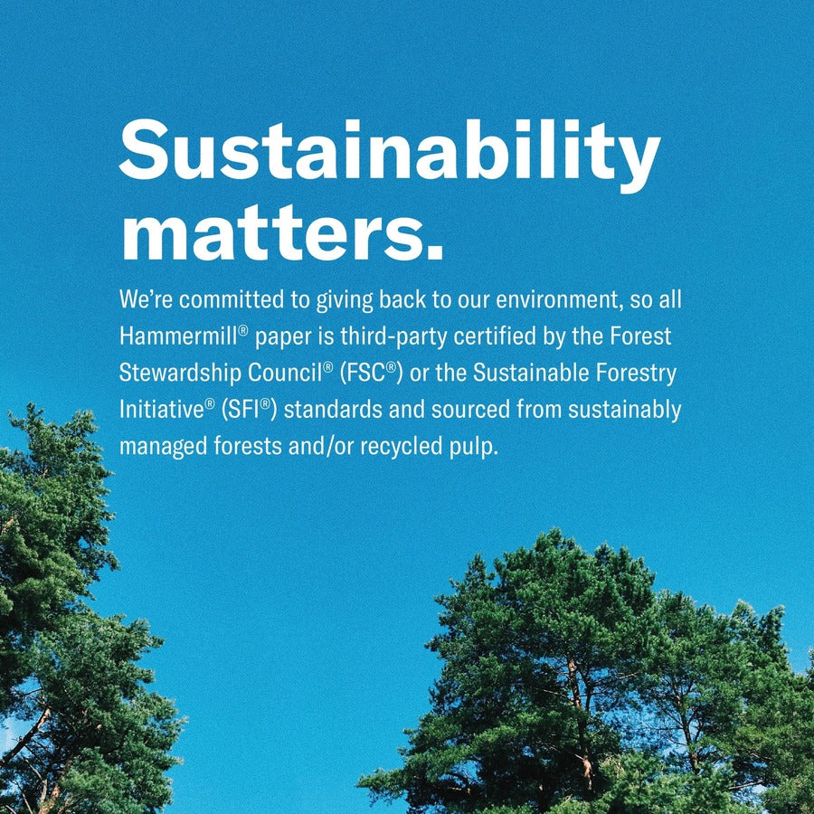Image of Hammermill® MP Paper,20Lb,8-1/2"x11",92 GE/102 ISO,500/RM,10/CT,40/PL