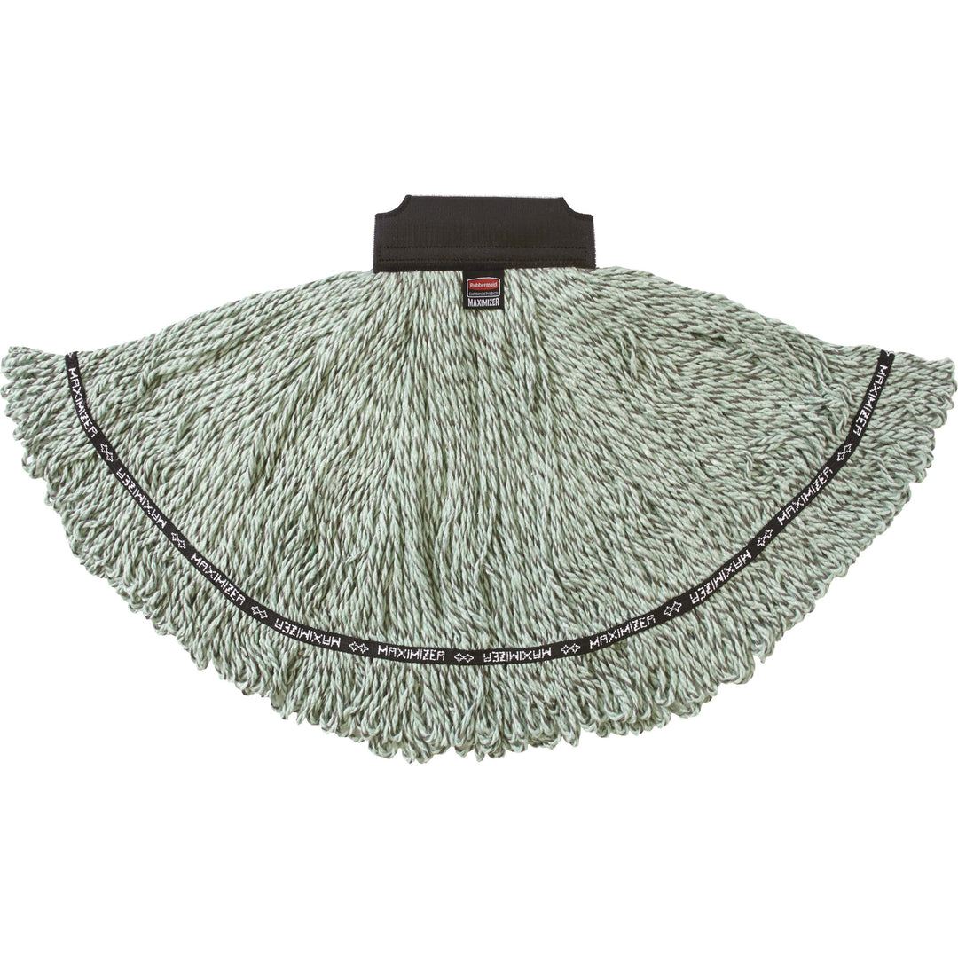 Image of Rubbermaid Commercial Products Maximizer Microfiber Mop, Medium, Green
