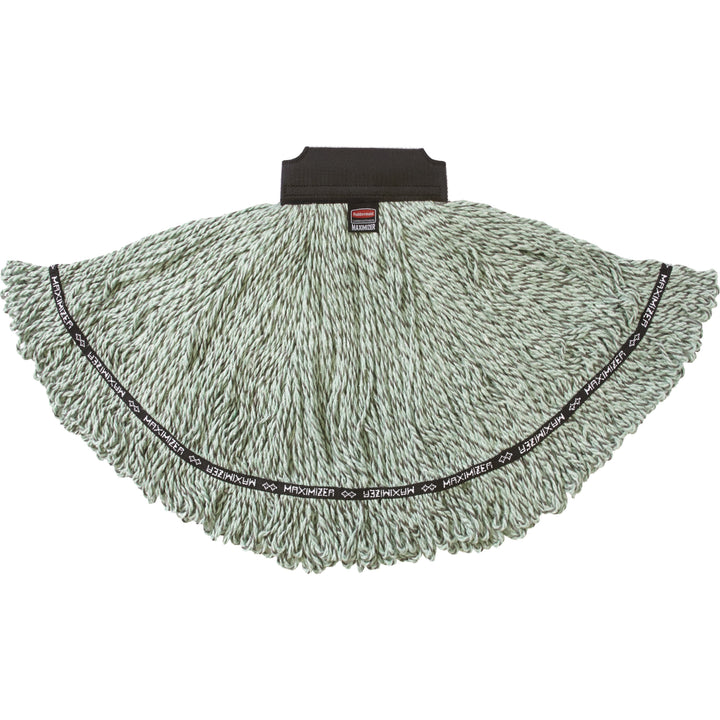 Image of Rubbermaid Commercial Products Maximizer Microfiber Mop, Medium, Green