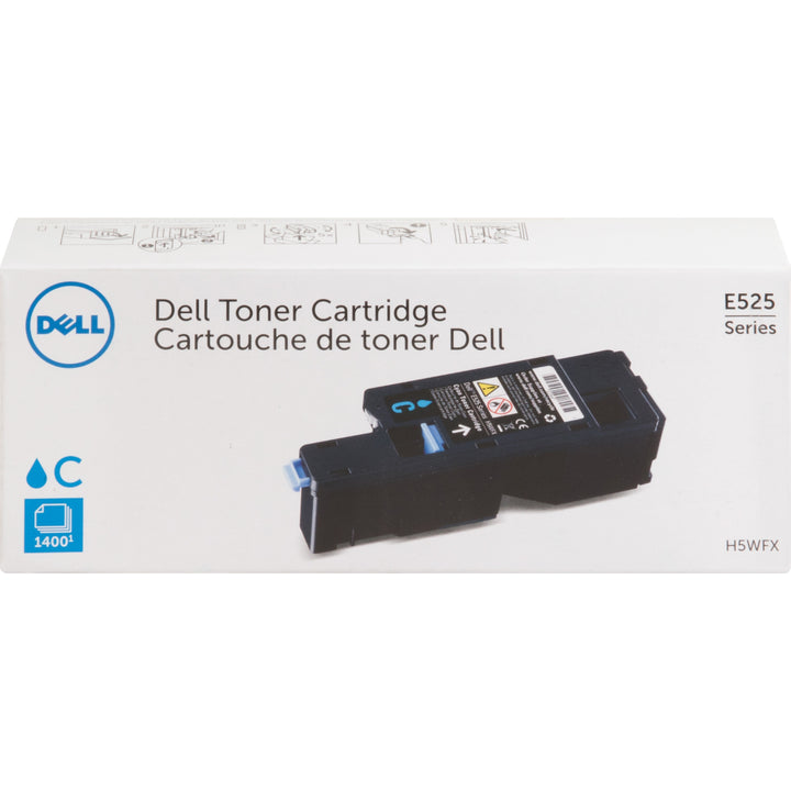 Image of Dell® Toner Cartridge, f/E525w, 1400 Page Standard Yield, CYN