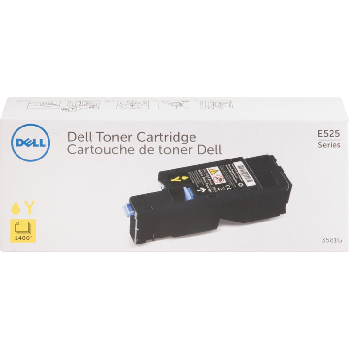 Image of Dell® Toner Cartridge, f/E525w, 1400 Page Standard Yield, YW