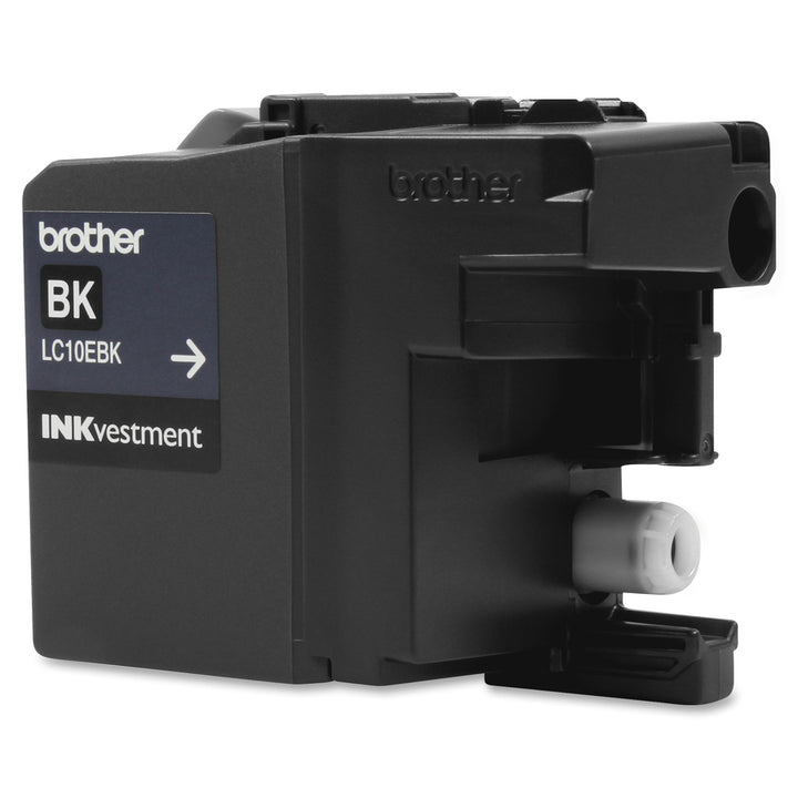 Image of Brother LC-10EBK LC10 XXL Super High-yield Ink Cartridge, 2400 Pages, 1 Each