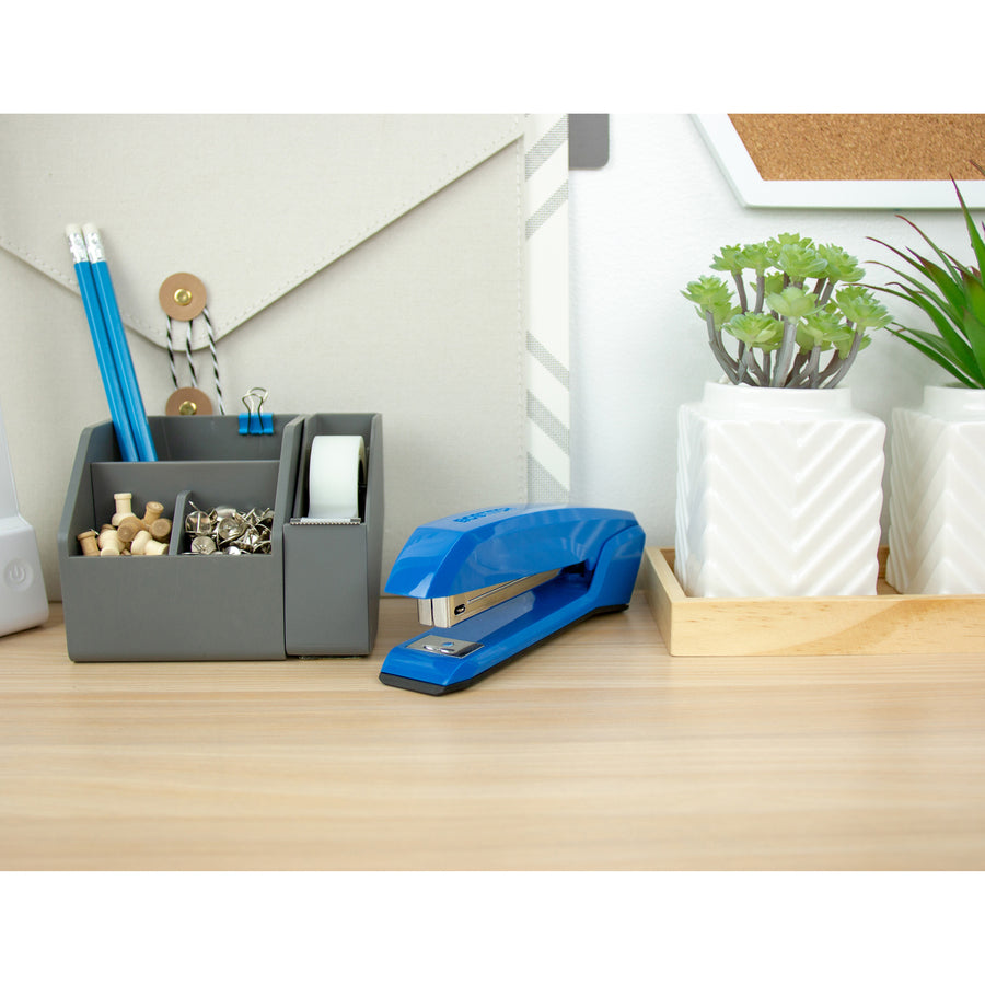 Image of Bostitch® Ascend Stapler, 20-Sheet Capacity, Ice Blue
