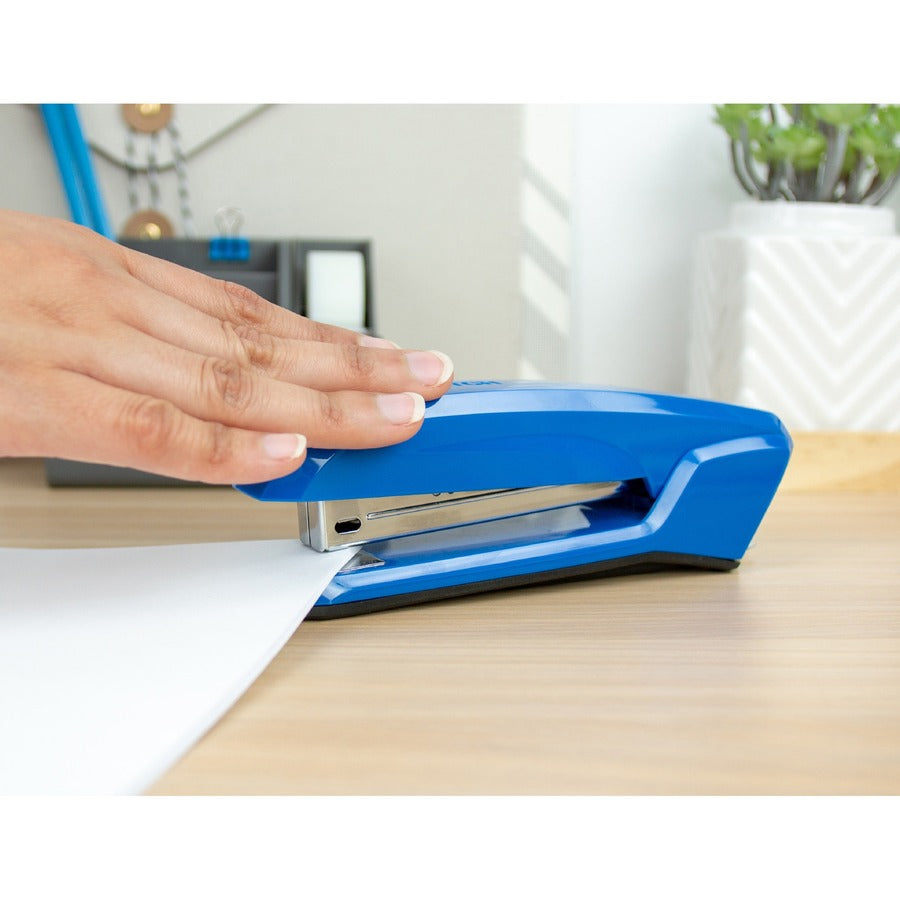 Image of Bostitch® Ascend Stapler, 20-Sheet Capacity, Ice Blue