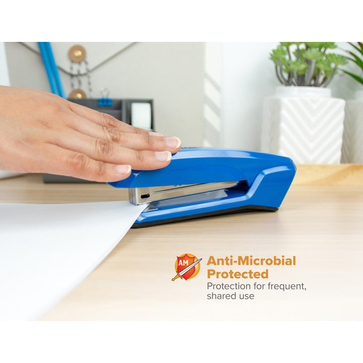 Image of Bostitch® Ascend Stapler, 20-Sheet Capacity, Ice Blue