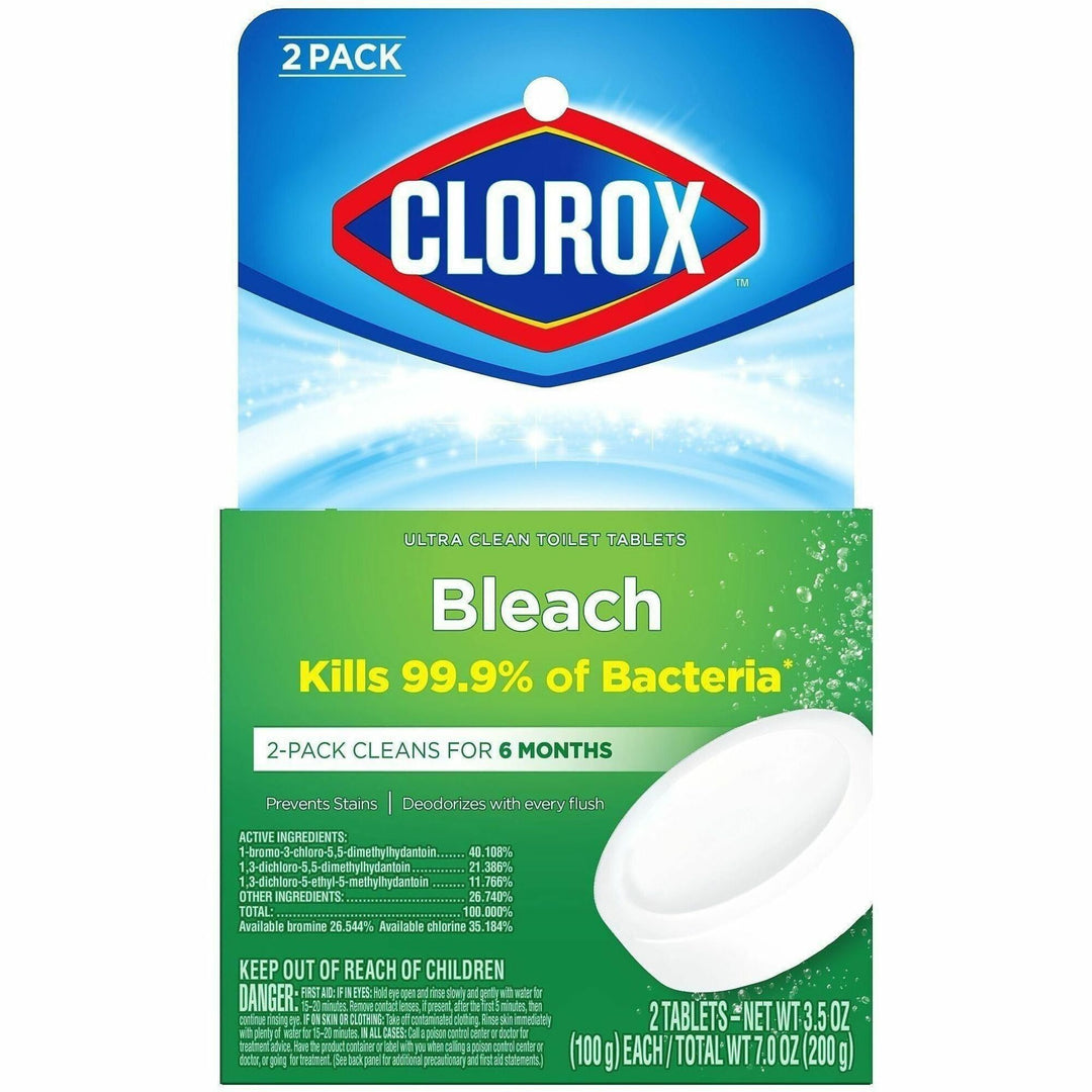 Image of Clorox 30024 Ultra Clean Toilet Tablets Bleach