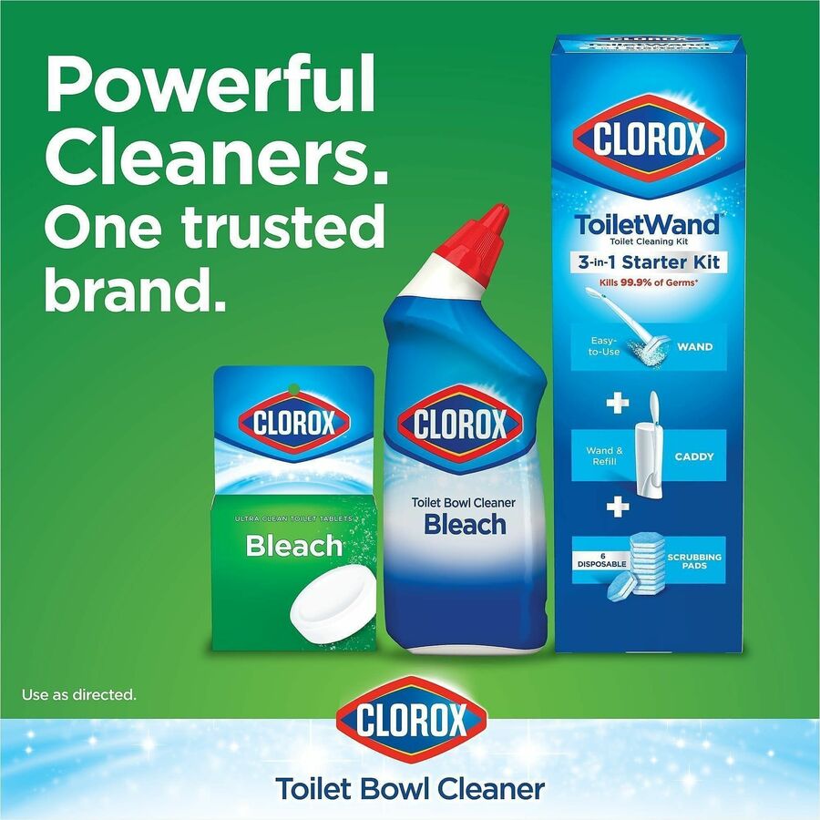 Image of Clorox 30024 Ultra Clean Toilet Tablets Bleach