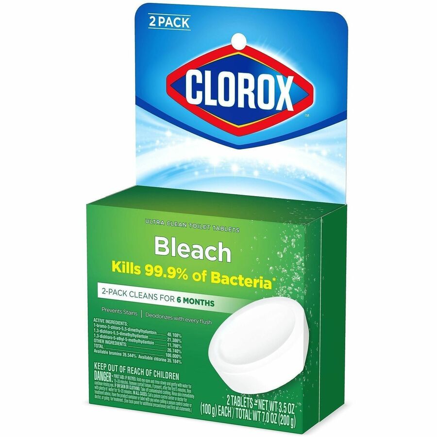 Image of Clorox 30024 Ultra Clean Toilet Tablets Bleach