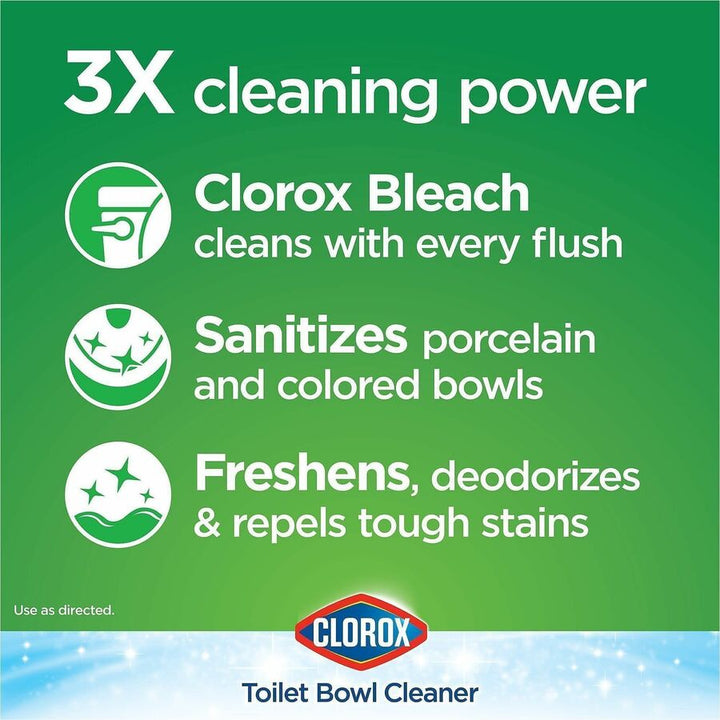 Image of Clorox 30024 Ultra Clean Toilet Tablets Bleach