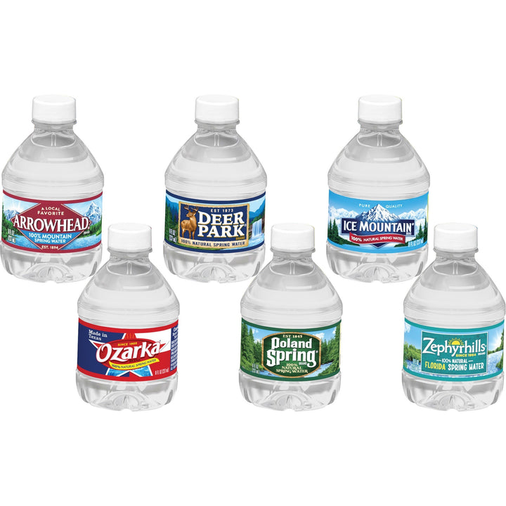 Image of Nestle Waters® Natural Spring Water, 8oz, 48/CT, Blue