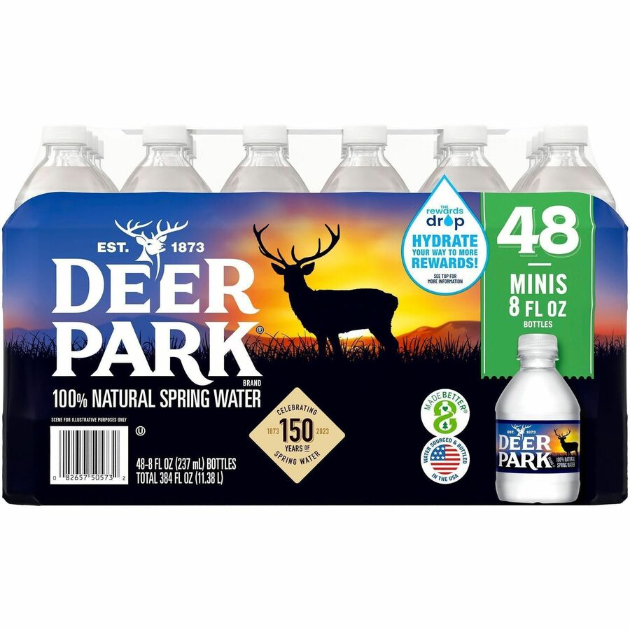 Image of Nestle Waters® Natural Spring Water, 8oz, 48/CT, Blue