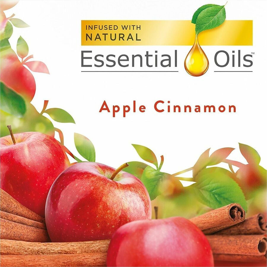 Image of Air Wick 80420 Scented Oil Warmer Refill, Oil, 0.7 fl oz (0 quart), Apple Cinnamon Medley, 60 Day, 2 / Pack