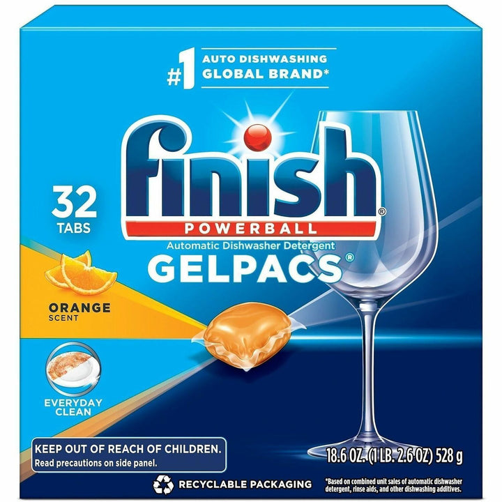 Image of Finish All in 1 Gelpacs 81053 Dishwasher Gel Packs