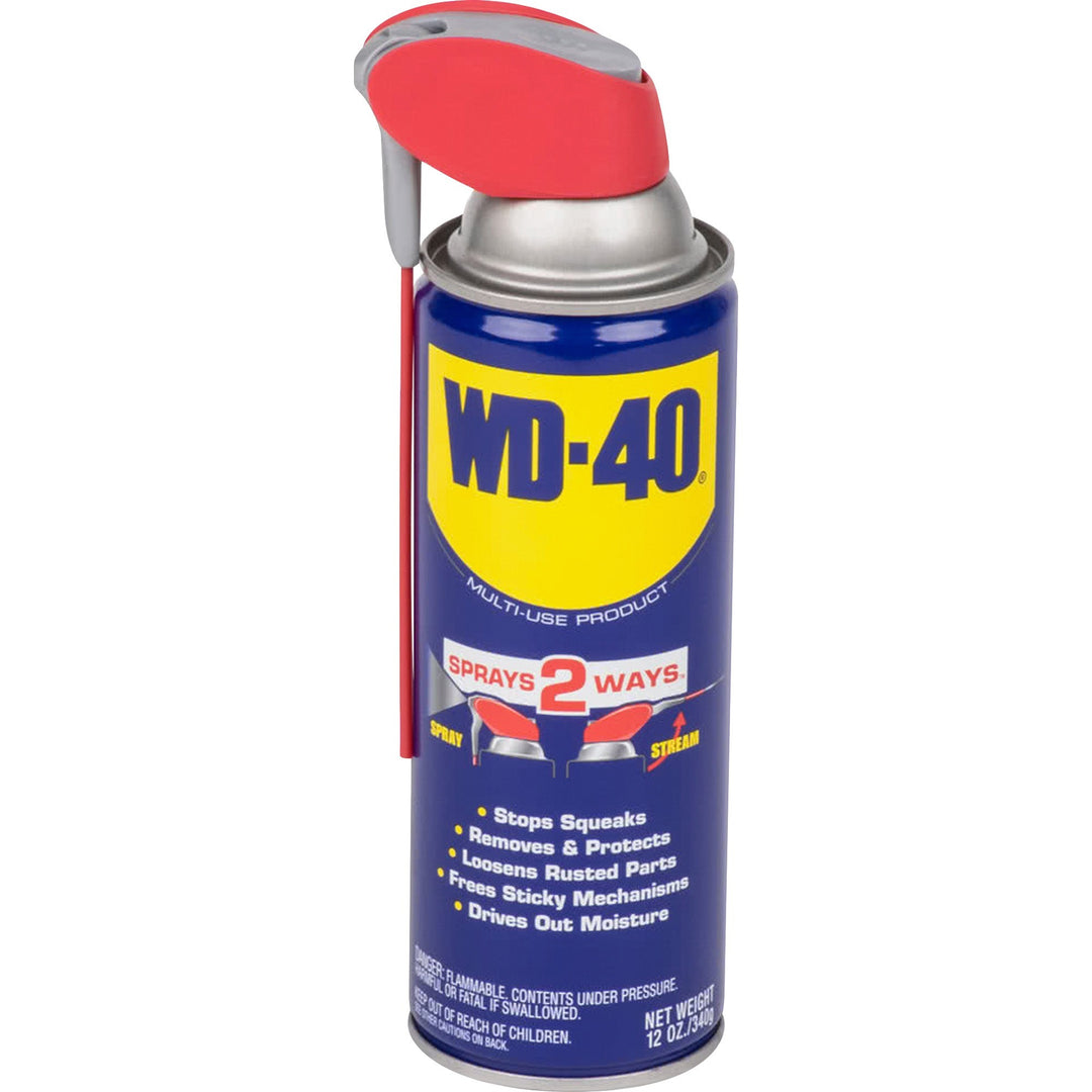 Image of WD-40 490057 Multi-use Product Lubricant, 12 fl oz, Corrosion Resistant, Rust Resistant, 1 Each