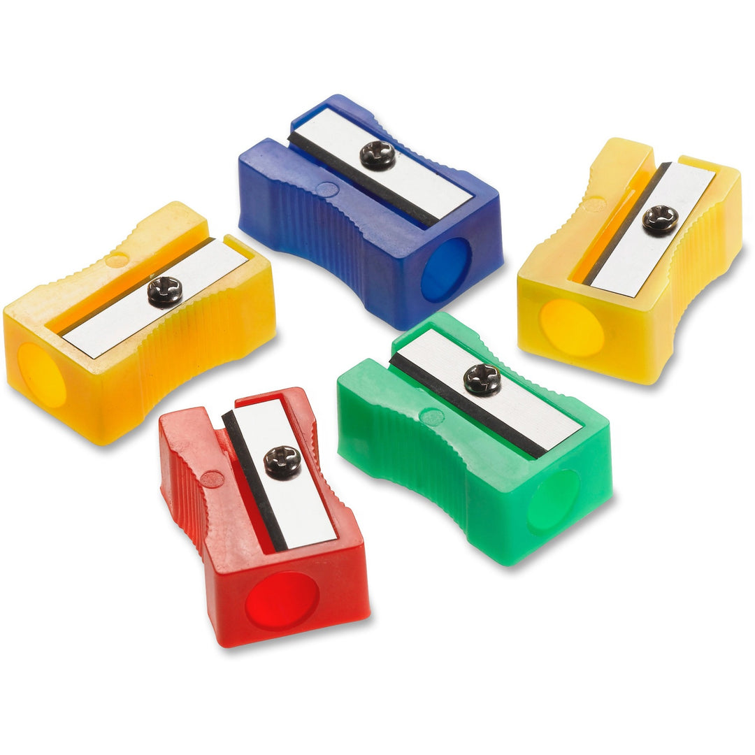 Image of Westcott® One-Hole Manual Pencil Sharpeners, 4 X 2 X 1, Assorted Colors, 24/pack