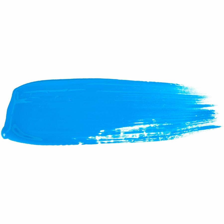 Image of Crayola 543115048 Artista II Washable Tempera Paints, Turquoise, 16 oz, Washable, 1 Each