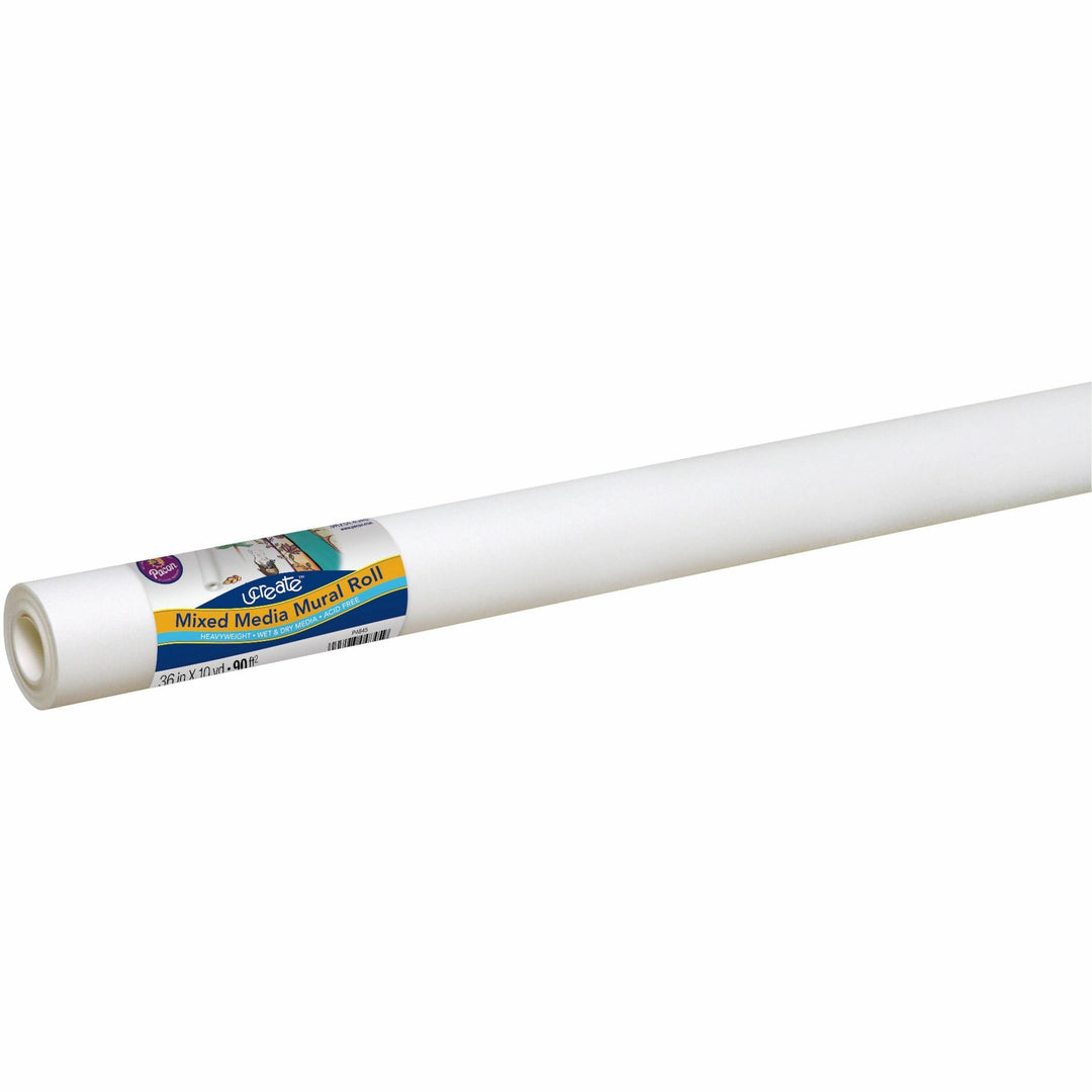 Image of Pacon® Multi Media Art Roll, 36"x10yds, 80 lb, 118g/m2, White