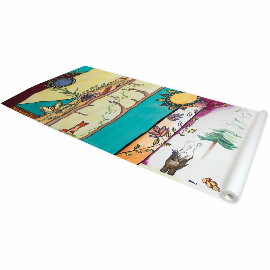 Image of Pacon® Multi Media Art Roll, 36"x10yds, 80 lb, 118g/m2, White
