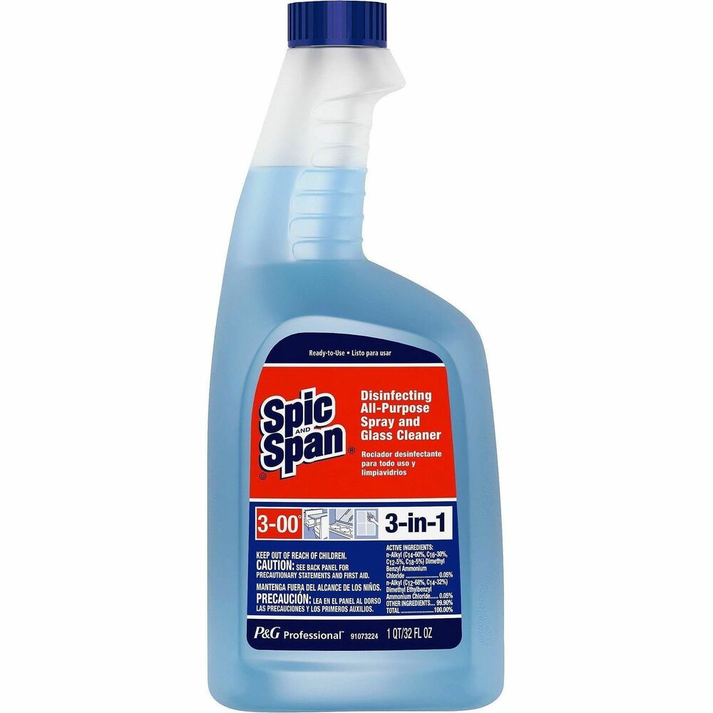 Image of Proctor & Gamble All Purpose Disinfectant/Glass Cleaner, 32oz, Fresh/BE