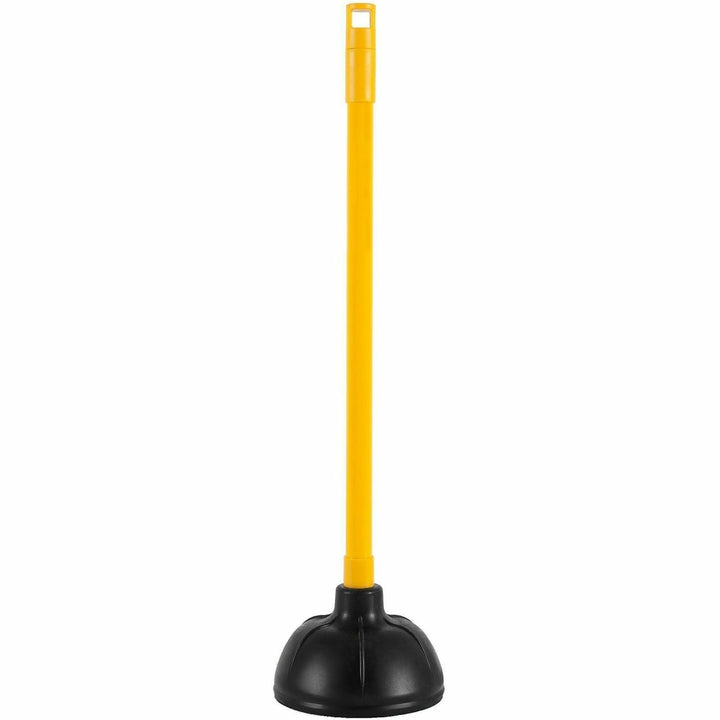 Image of Genuine Joe Value Plus Plunger, 23"x5.75", Yellow Handle