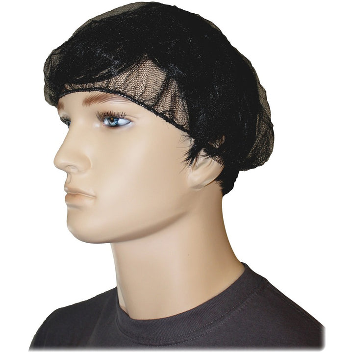 Image of Genuine Joe 85135 Black Nylon Hair Net