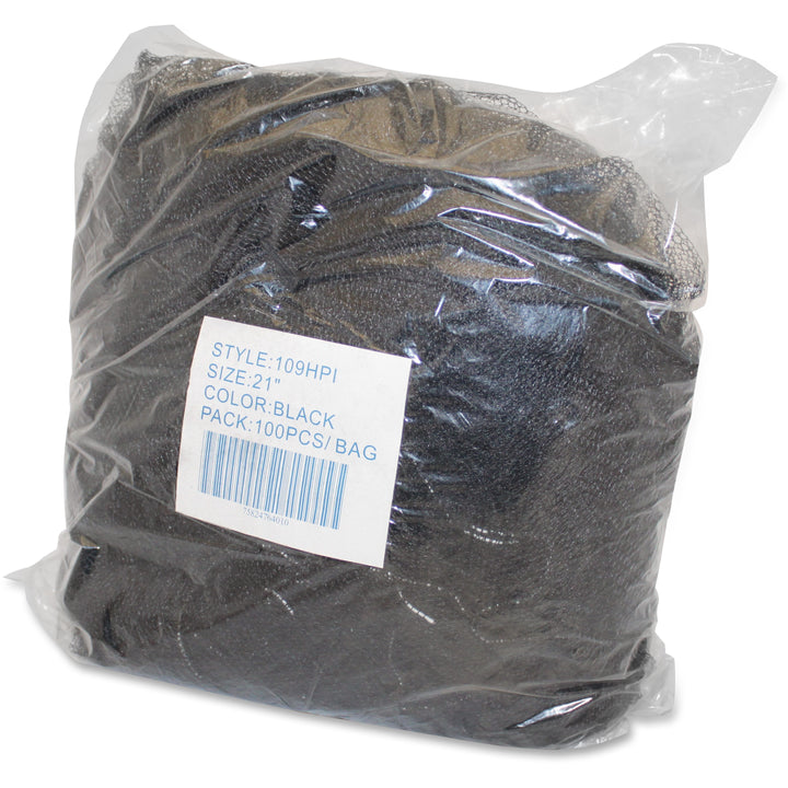 Image of Genuine Joe 85135 Black Nylon Hair Net