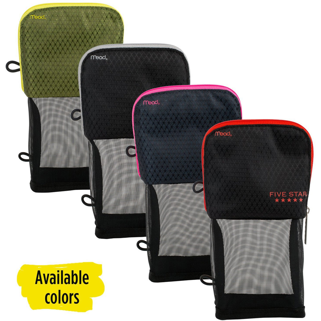 Image of Mead® Self Standing Pencil Pouch, Ast