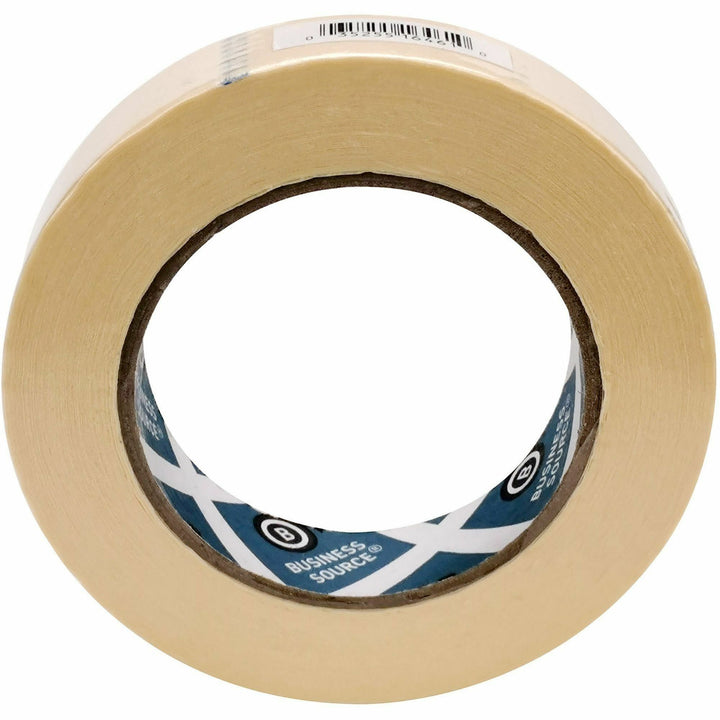 Image of Business Source Masking Tape,3" Core,1"x60 Yards,9/PK,4PK/CT,Natural Kraft