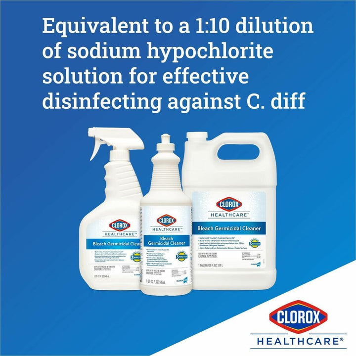 Image of Clorox® Disinfectant Spray w/Bleach, Spray Bottle, 32 oz, 6/CT