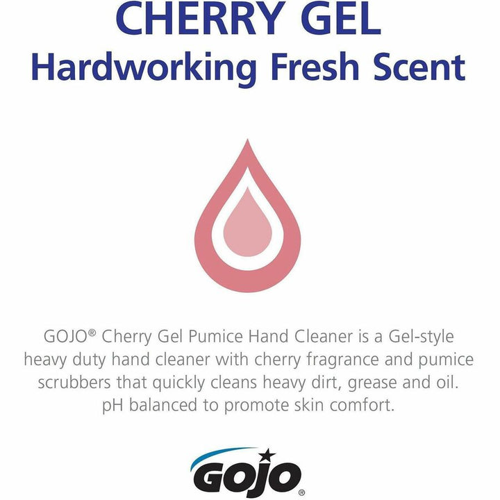 Image of Gojo® 235802CT Cherry Gel Pumice Hand Cleaner