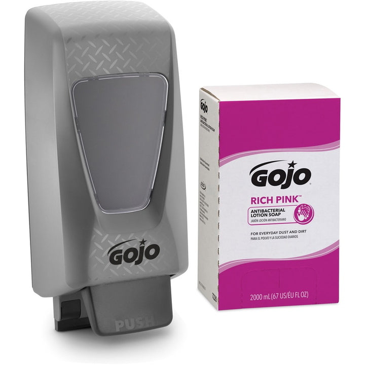 Image of GOJO® Lotion Soap,Antibacterial,2000mL,Citrus Scent,4/CT,Pink
