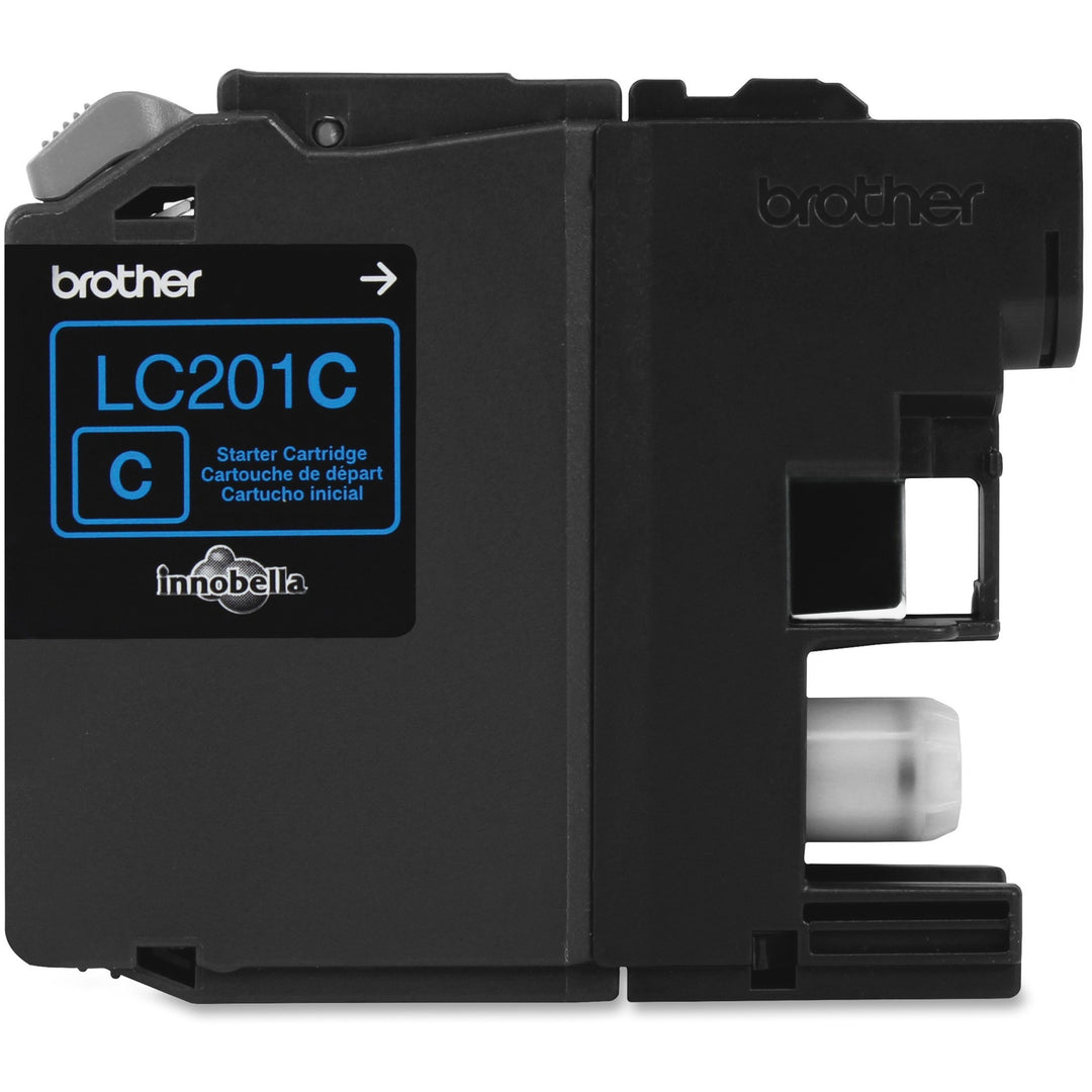 Image of Brother Innobella LC201C LC201 Ink Cartridge, 260 Pages, 1 Each