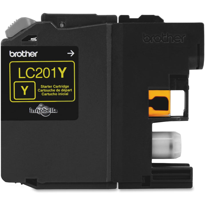 Image of Brother Innobella LC201Y LC201 Ink Cartridge, 260 Pages, 1 Each