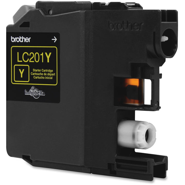 Image of Brother Innobella LC201Y LC201 Ink Cartridge, 260 Pages, 1 Each