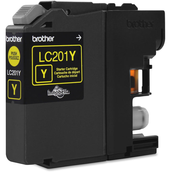Image of Brother Innobella LC201Y LC201 Ink Cartridge, 260 Pages, 1 Each