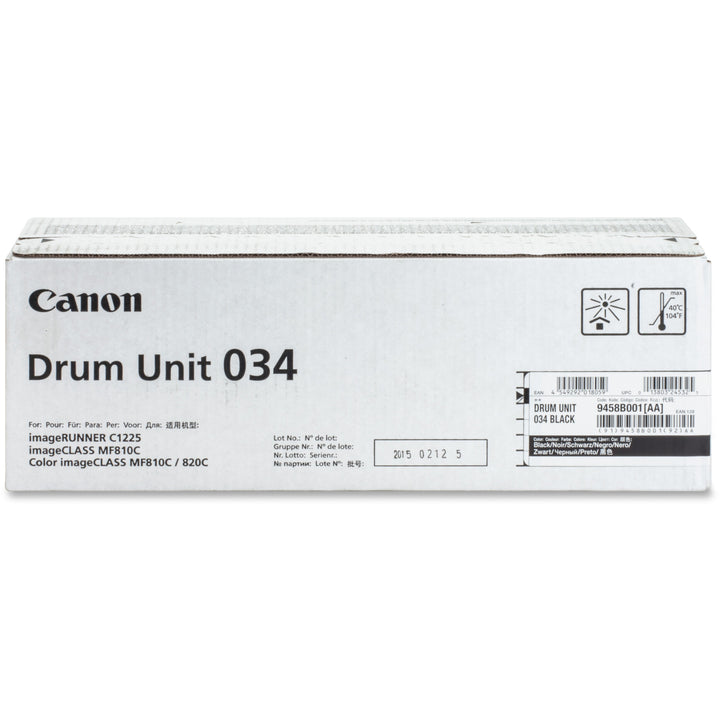 Image of Canon® Drum Unit, f/ MF810CDN/820CDN, 34,000 Page Yield, BK