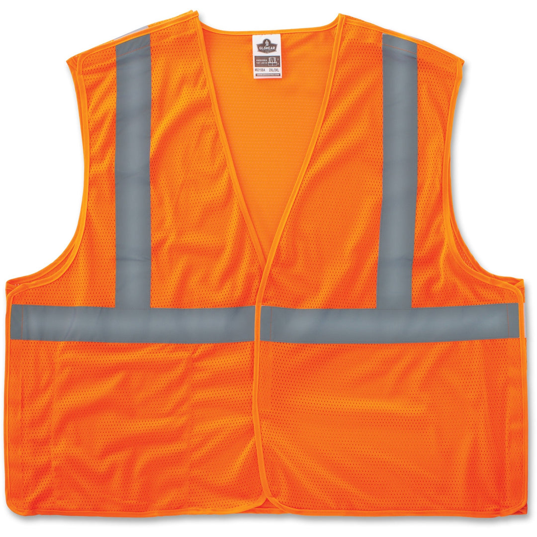Image of Ergodyne GloWear 8215BA Orange Econo Breakaway Vest