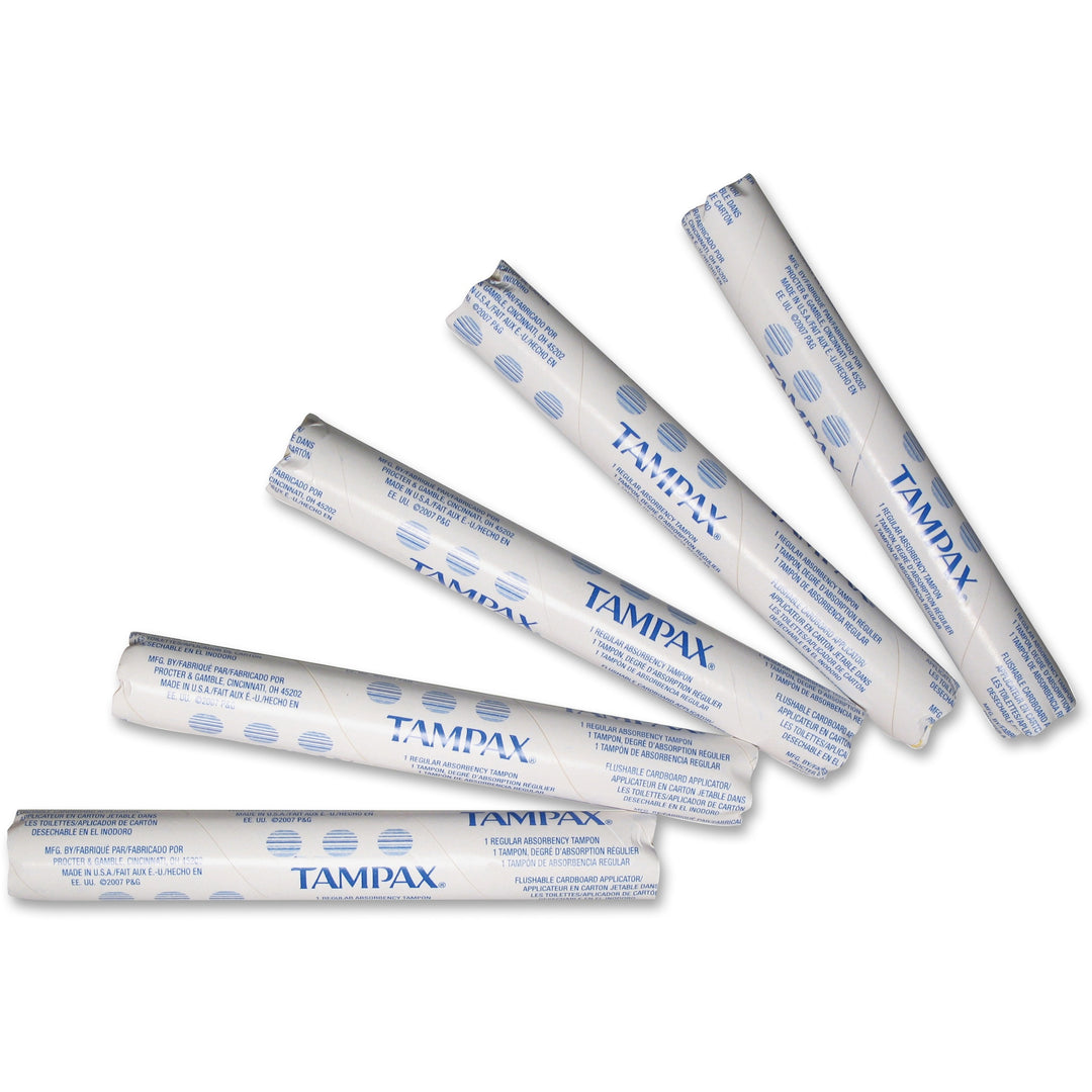 Image of HOSPECO® Tampons, Individually Wrapped, 500/CT, White
