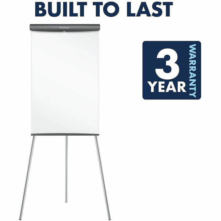 Image of Quartet® Presentation Easel, Whiteboard/Flipchart, 3'x2', WE/GY