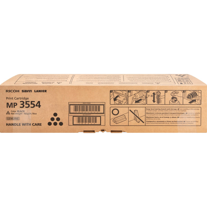 Image of Ricoh® Toner Cartridge, f/ 2554/3054, 24000 Yield, BK