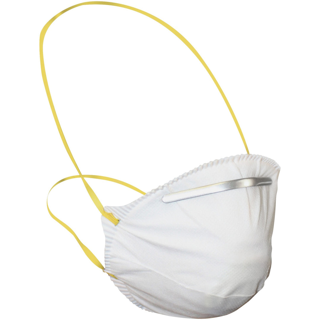 Image of ProGuard 7312B Particulate Respirators, Mist, Dust, Respiratory, Pollen Protection, White, Comfortable, Adjustable Nose-piece, Disposable, 20 / Box