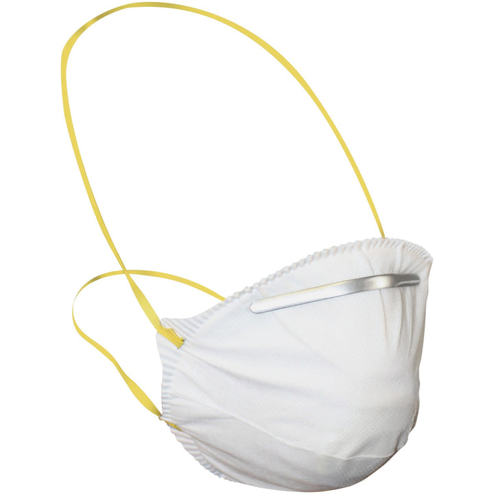 Image of ProGuard 7312B Particulate Respirators, Mist, Dust, Respiratory, Pollen Protection, White, Comfortable, Adjustable Nose-piece, Disposable, 20 / Box