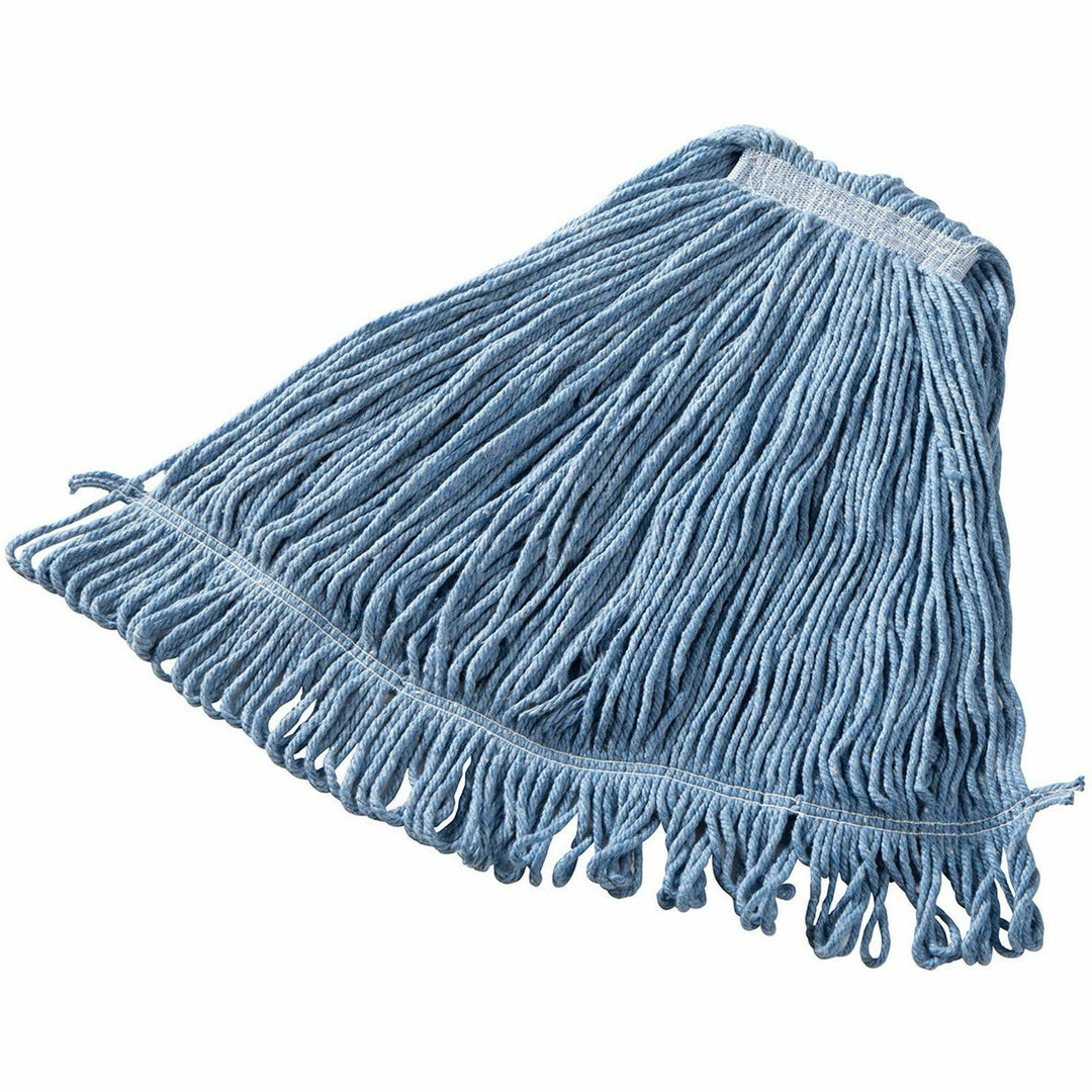 Image of Rubbermaid Commercial D21306BL00 Super Stitch Large Blend Mop, Cotton, Synthetic Yarn, 1 Each