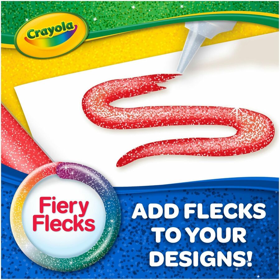 Image of Crayola 693527 Washable Glitter Glue