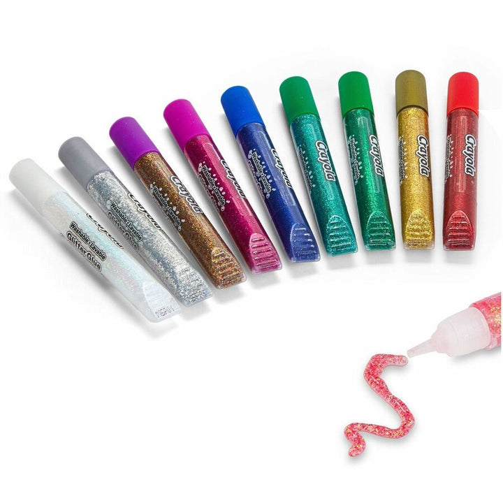 Image of Crayola 693527 Washable Glitter Glue